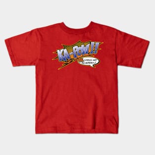 Ka-Pow!! Gold Kids T-Shirt